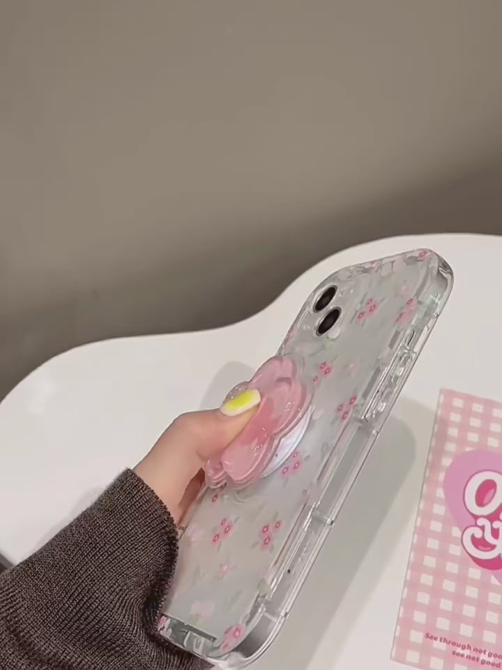Kawaii Sakura Cherry Blossom iPhone Case – Kore Kawaii
