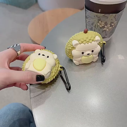 Durian Hedgehog AirPods Case