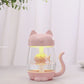 Cute Cat Air Humidifier With LED Light