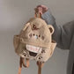 Sweet Plush Brown Bear Backpack