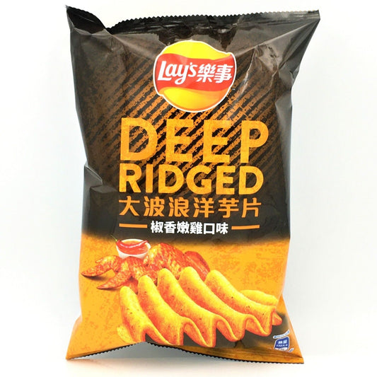 Lays Deep Ridged Spicy Chicken Wing (China)