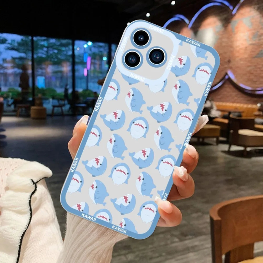 Kawaii Shark iPhone Case