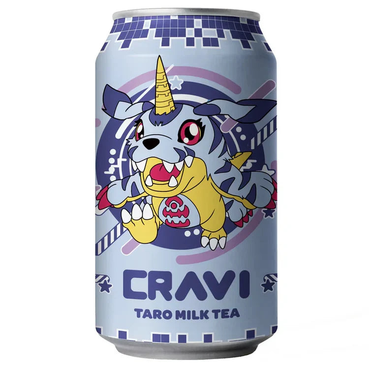 Cravi Taro Milk Tea - 10.65oz (Taiwan)