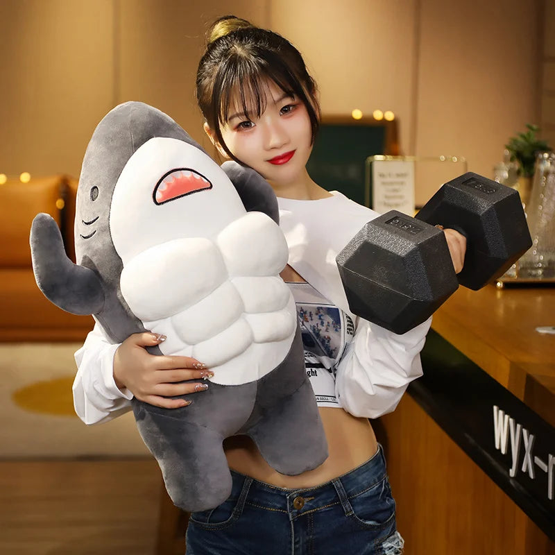 Cute Work Out Shark Plushies