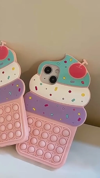 kawaii ice cream phone case video