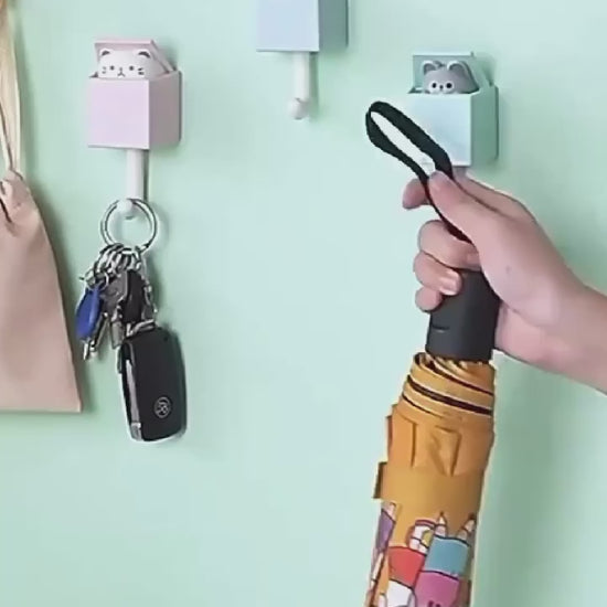 Kawaii Cat Hanger Hooks Video