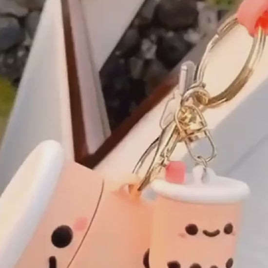 Kawaii Boba Tea AirPods Case Video