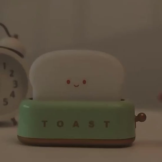 kawaii toaster night light video