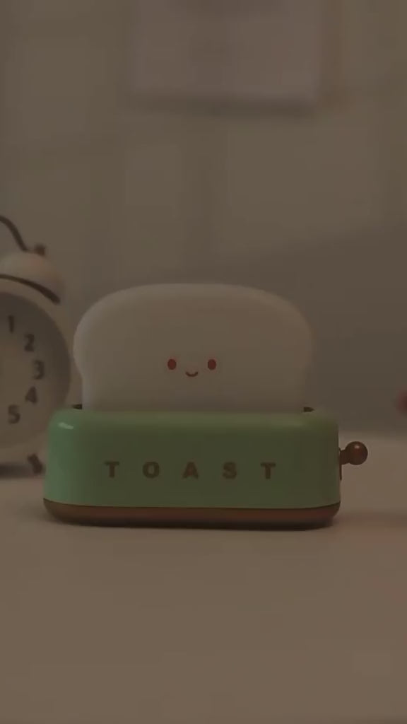 kawaii toaster night light video