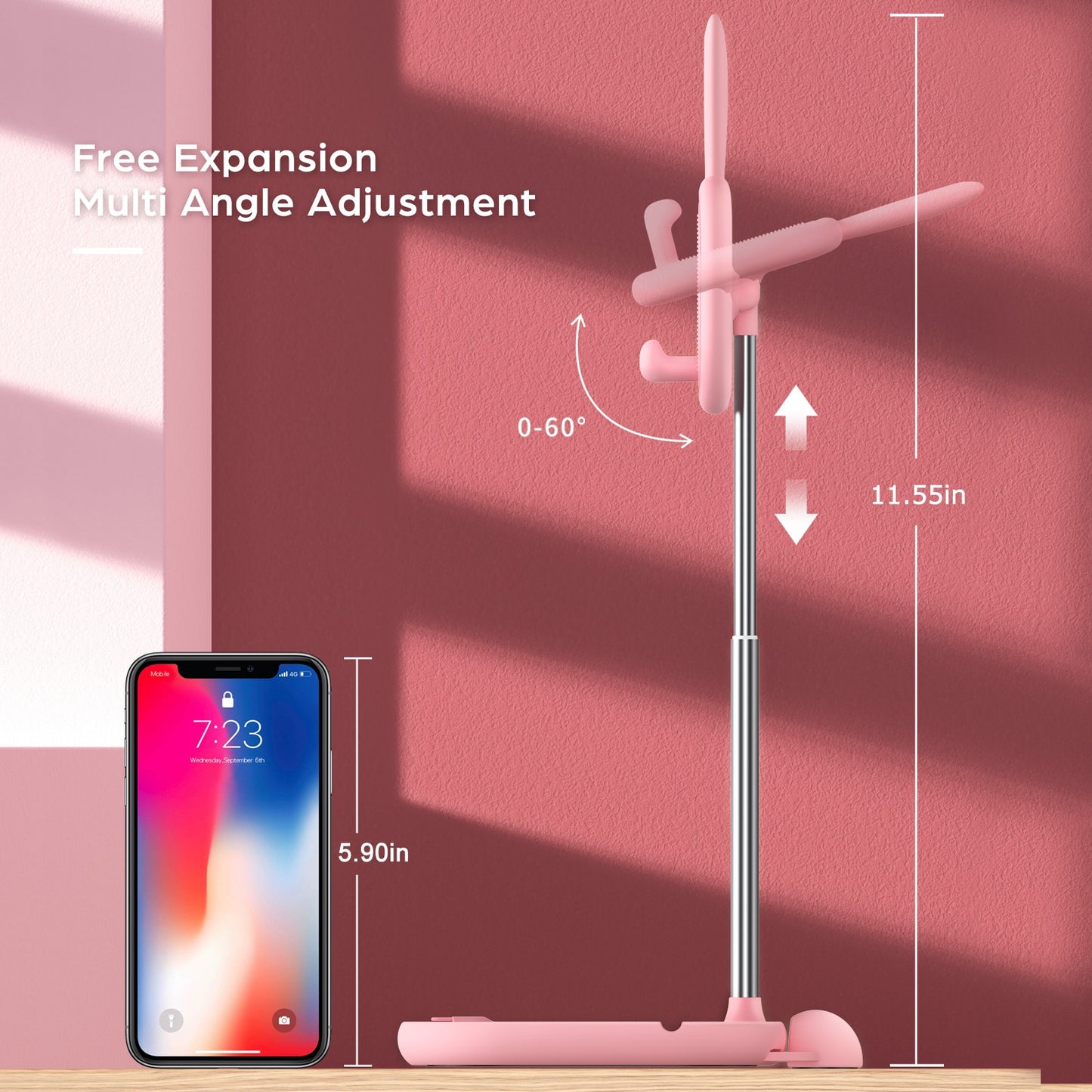 Kawaii Phone & Tablet Stand Adjustable Height