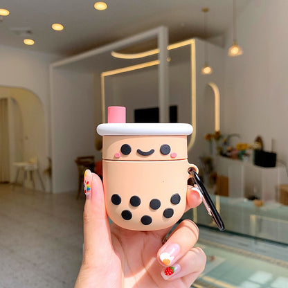 Kawaii Boba Tea AirPods Case