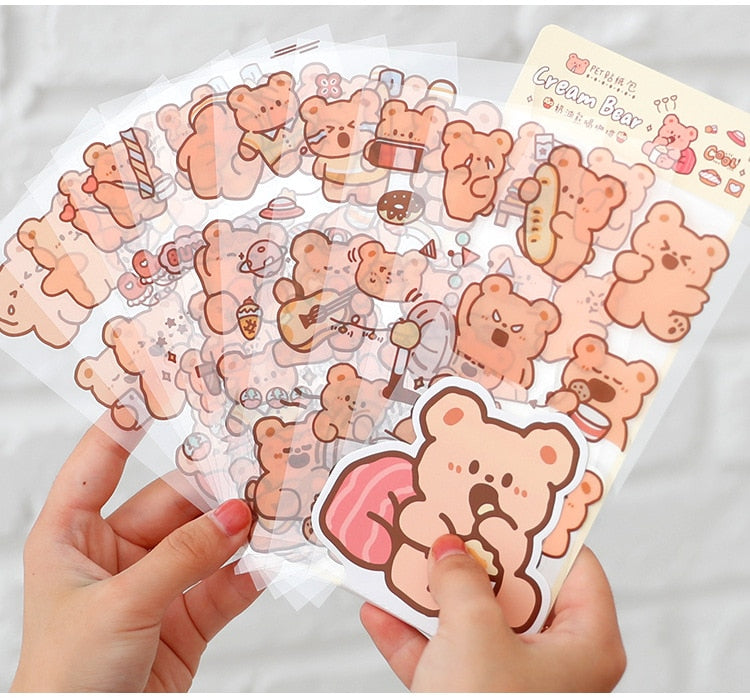Kawaii Bear Stickers