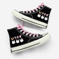 Kawaii Black Usagi High Tops