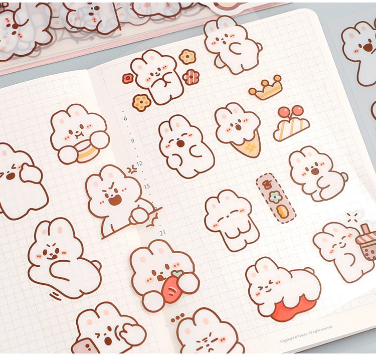Kawaii Bunny Stickers