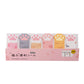Kawaii Cat Paw Sticky Notes in Multiple Styles and Colors
