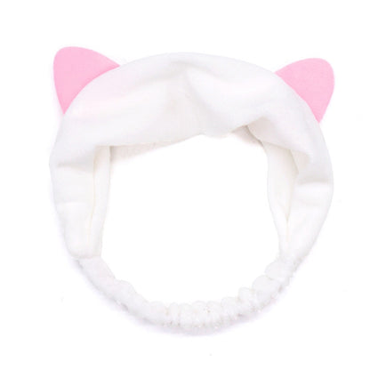Kawaii White Cat Headbands