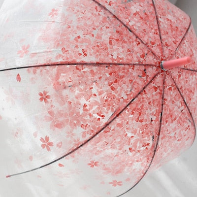 Kawaii Pink Cherry Blossom Umbrella