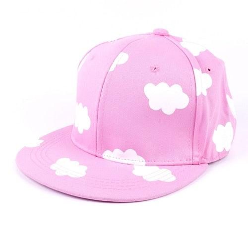 Kawaii Pink Clouds Hat