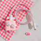 Cute Pink Cat Paw iPhone Charger