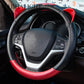 Kawaii Red Cat Steering Wheel Cover