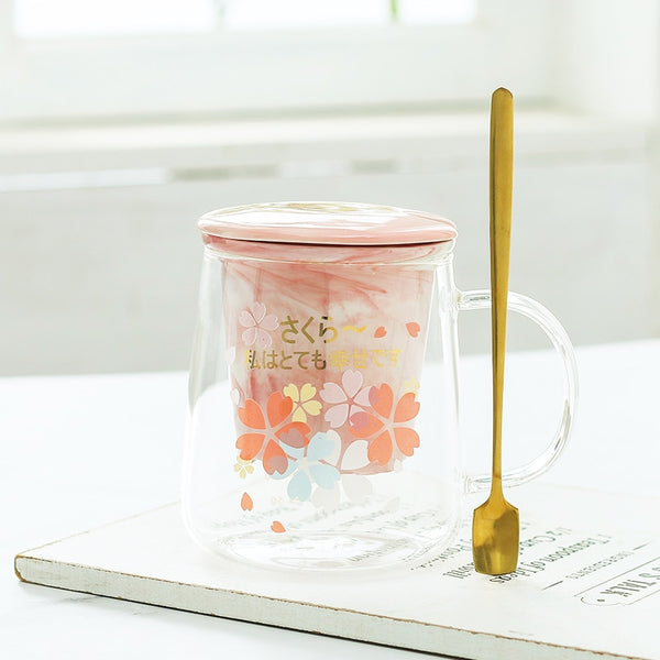 Sakura Tea Infuser Cup