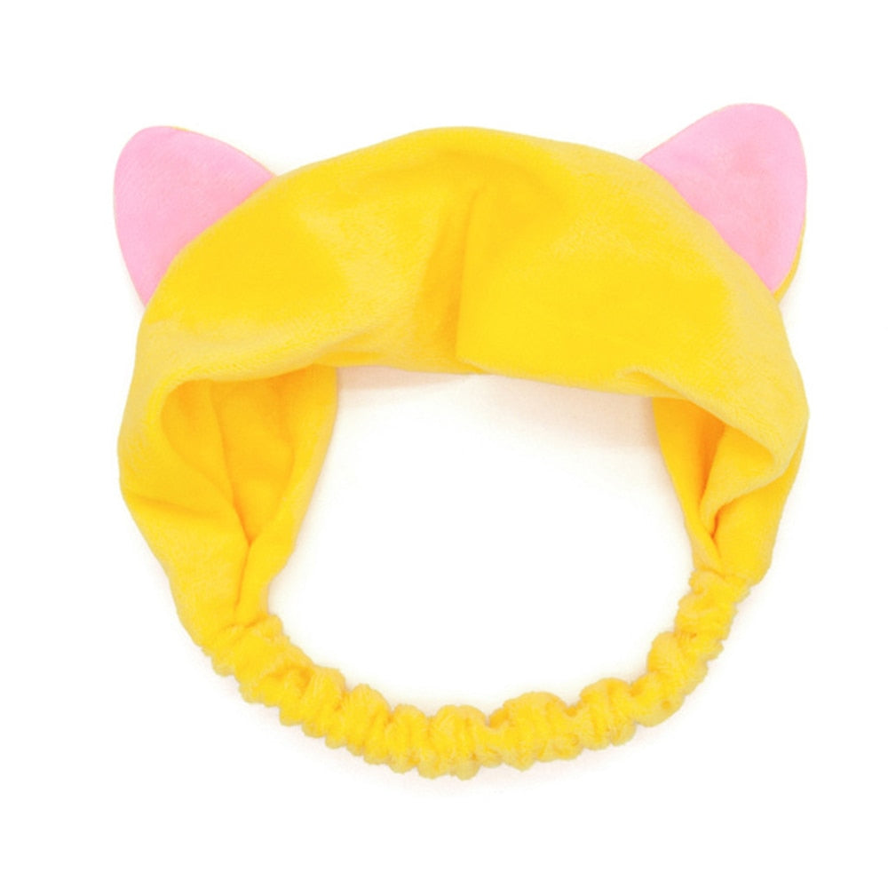 Kawaii Yellow Cat Headbands