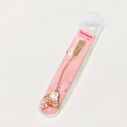 Kawaii Cherry Blossom Bunny Bookmark