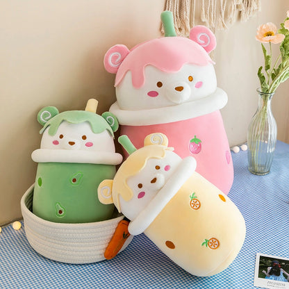 Kawaii Boba Bear Plushies