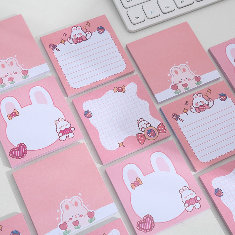 Kawaii Pink Sticky Notes