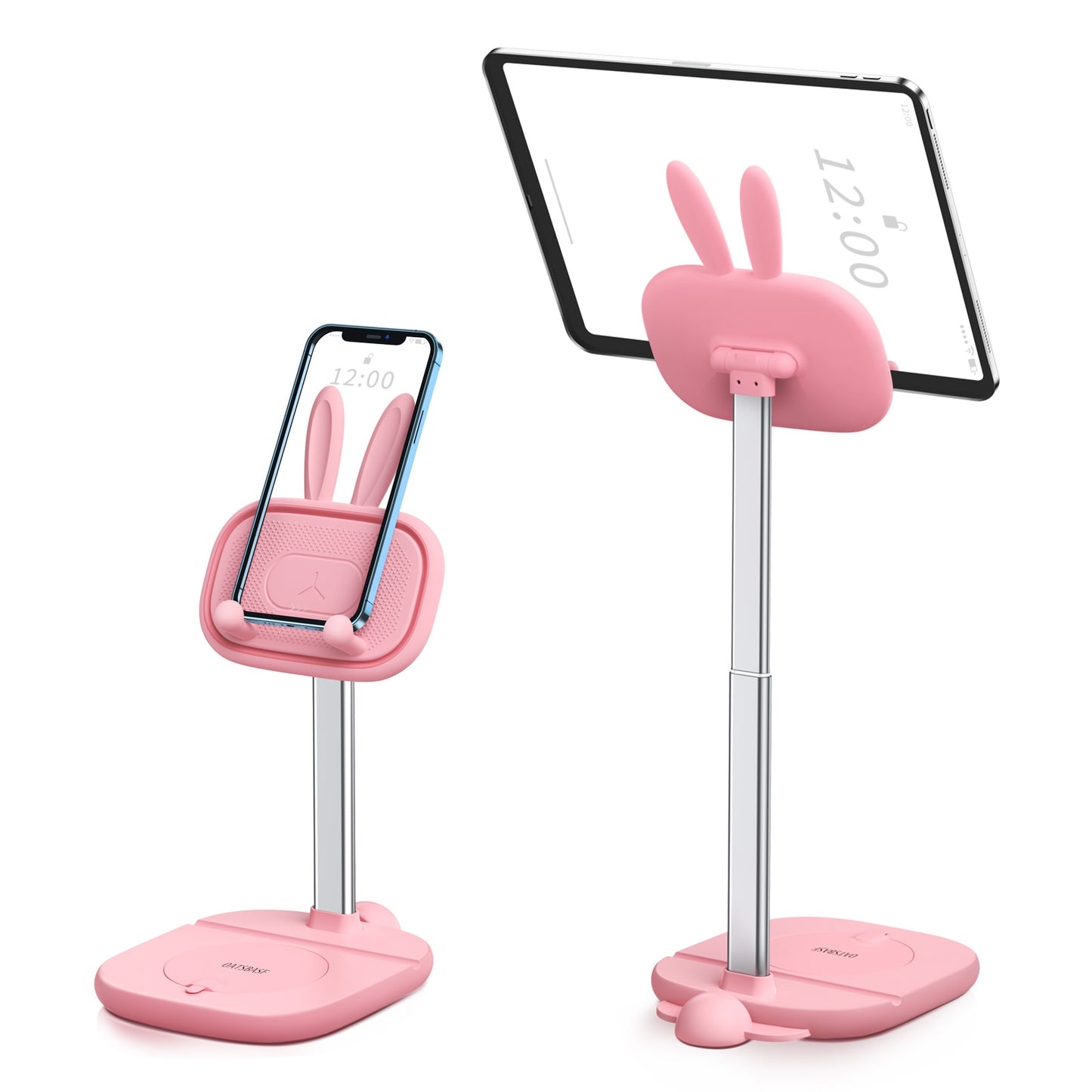 Kawaii Pink Bunny Phone & Tablet Stands