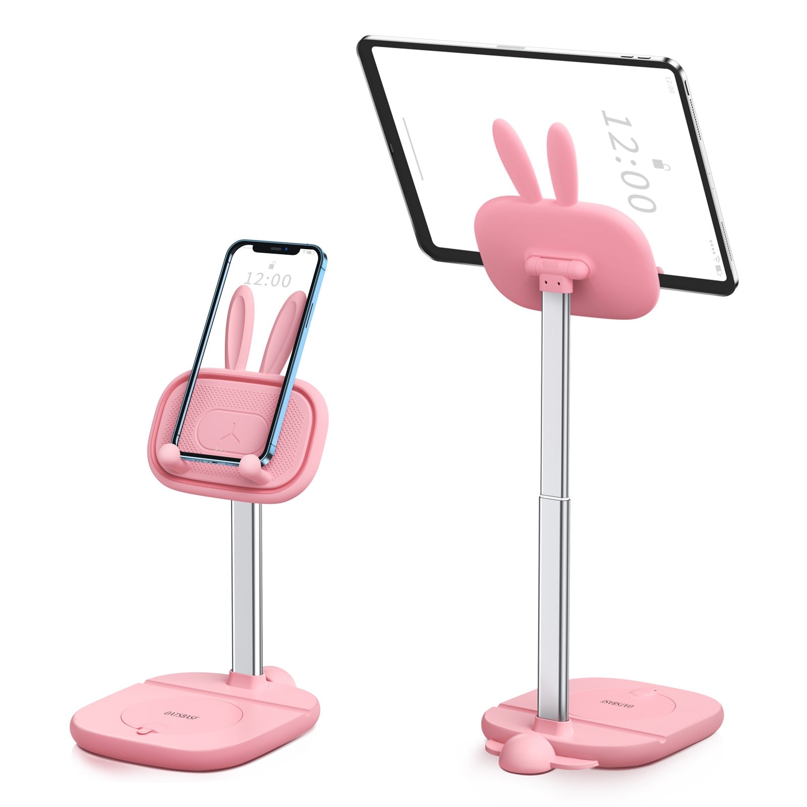 Kawaii Pink Bunny Phone & Tablet Stands