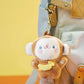 Kawaii Plush Monkey Keychain
