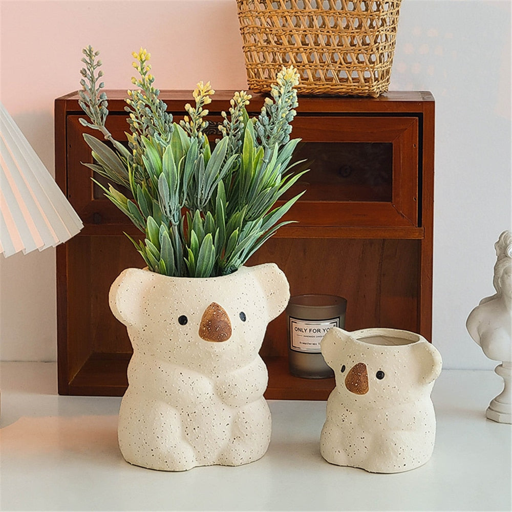 hanging koala planter Kawaii Koala Planter Pots – Kore Kawaii