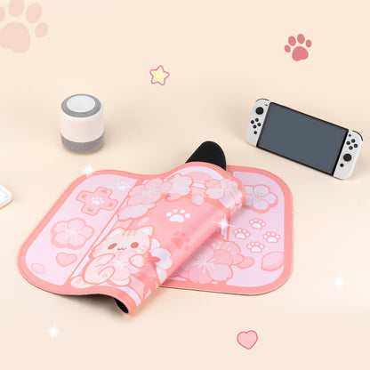 Cat and Bunny Desk Pads