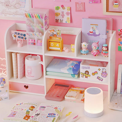 Kawaii Desktop Multilayer Shelf Organizer