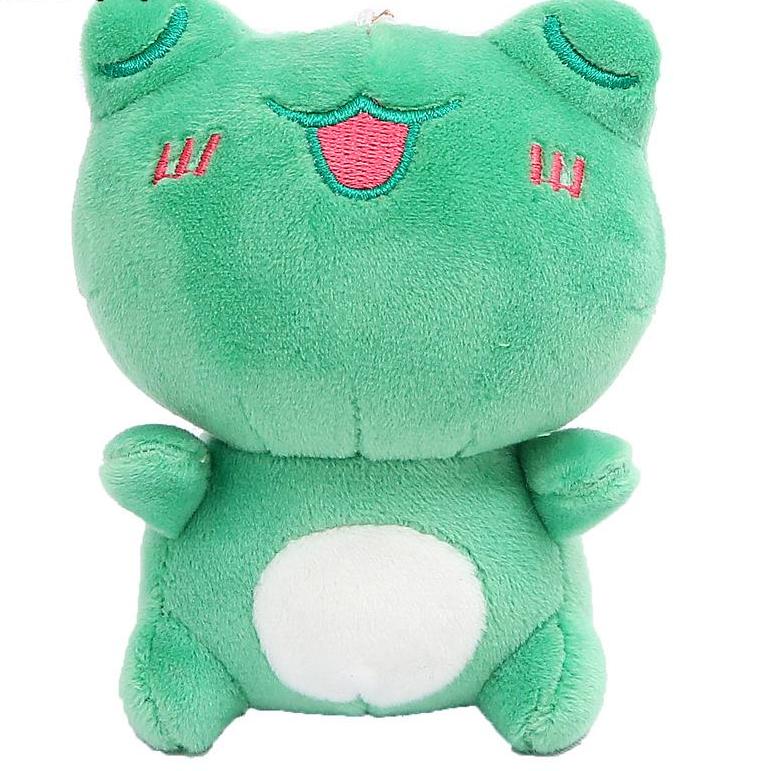Kawaii Green Frog Plushie Pendants