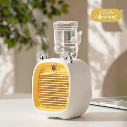 Kawaii Yellow Mini Cat Air Conditioner