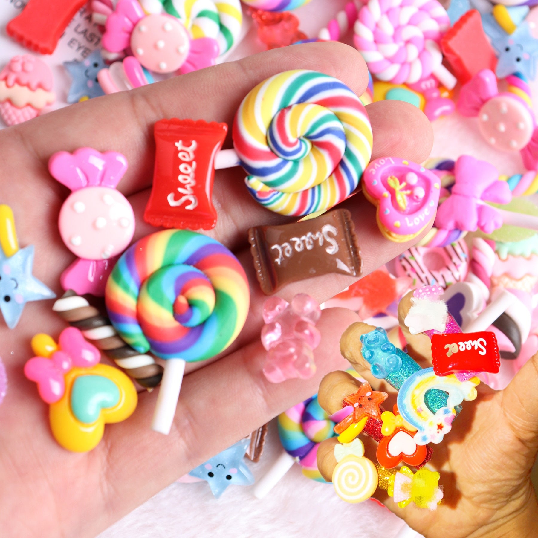 Candy Kawaii Nail Charms