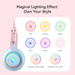 Kawaii Bluetooth Cat Headphones With Microphone Lighting Effects