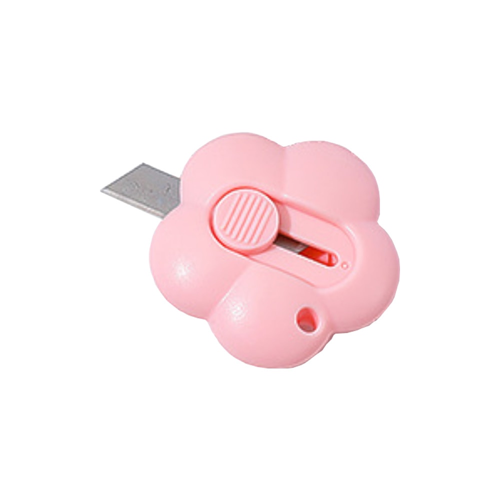 Kawaii Pink Flower Box Cutter