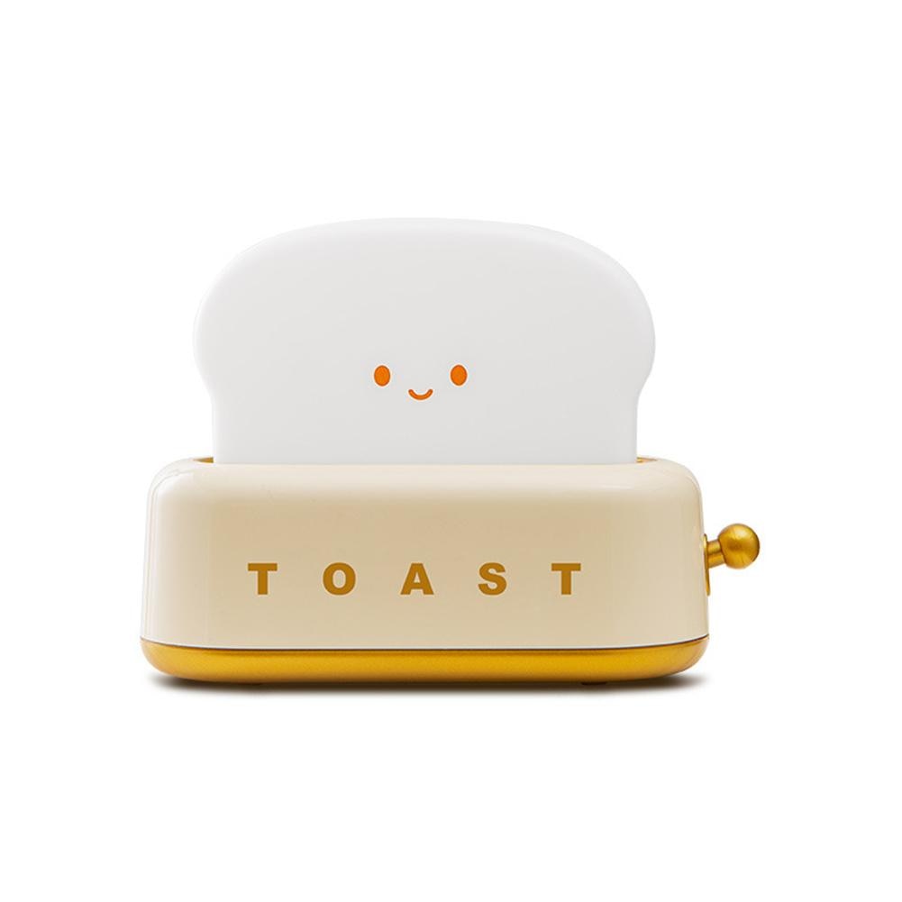 Kawaii Cream Colored LED Toaster Night Light