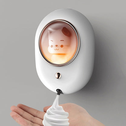 Kawaii Automatic Cat Foam Soap Dispenser