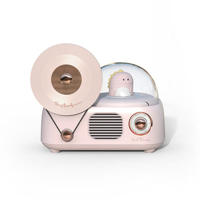 Kawaii Pink Dinosaur Aromatherapy Bluetooth Speaker & Night Light