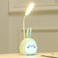 Kawaii Green Bunny Lamp Lit Up