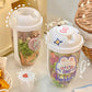 Kawaii Salad Cup Container