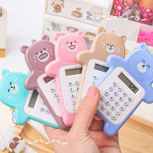 Kawaii Mini Bear Digital Calculators