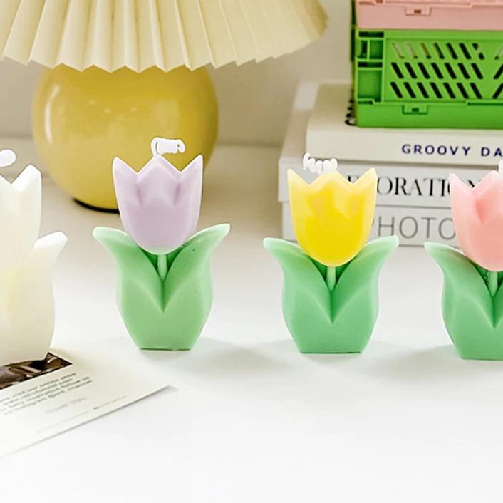 Kawaii Tulip Aromatherapy Candles