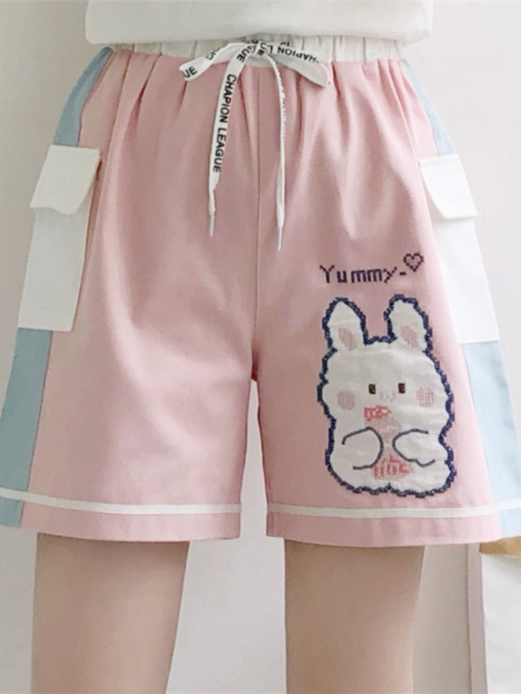 Kawaii Yummy Bunny Shorts