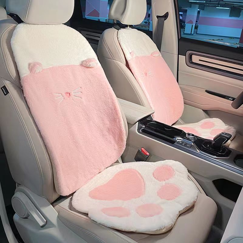 Cat Paw Car Seat Cover Set
