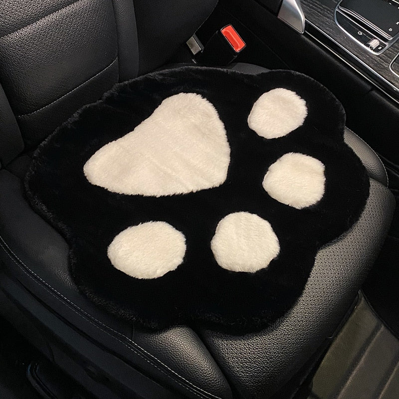 Kawaii Cat Paw Car Seat Cover Set Kore Kawaii